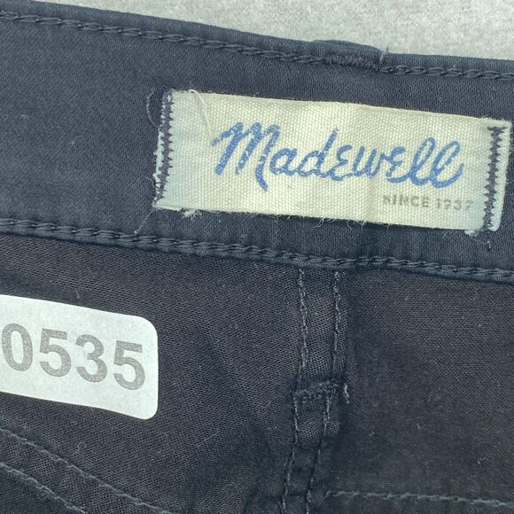 MADEWELL Jeans Women 27 Skinny Skinny Low Rise Ankle Dark Washed Denim Black - Picture 13 of 13
